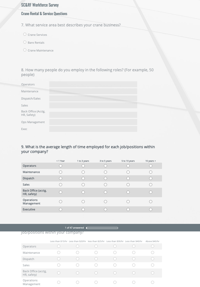 How long is The Survey?